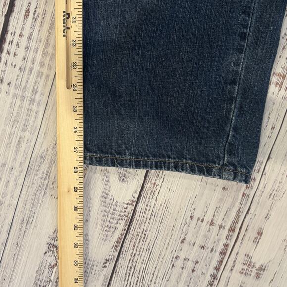 Calvin Klein Jeans Relaxed Straight Men’s 36 (Measures 33x27) Faded Blue Cotton - Picture 8 of 8